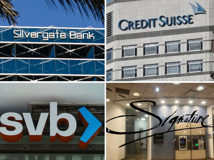 What are the lessons to be learnt from the fall of four big banks worldwide?